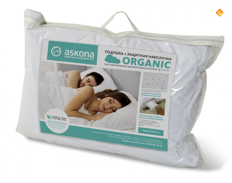 Подушка Askona Organic