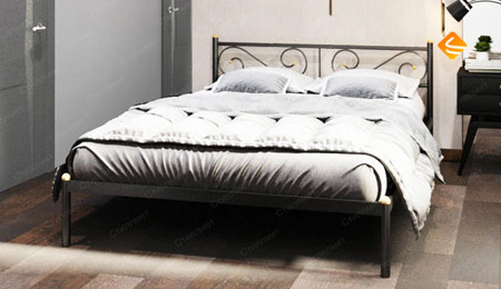 Кровати со спинкой 160x200